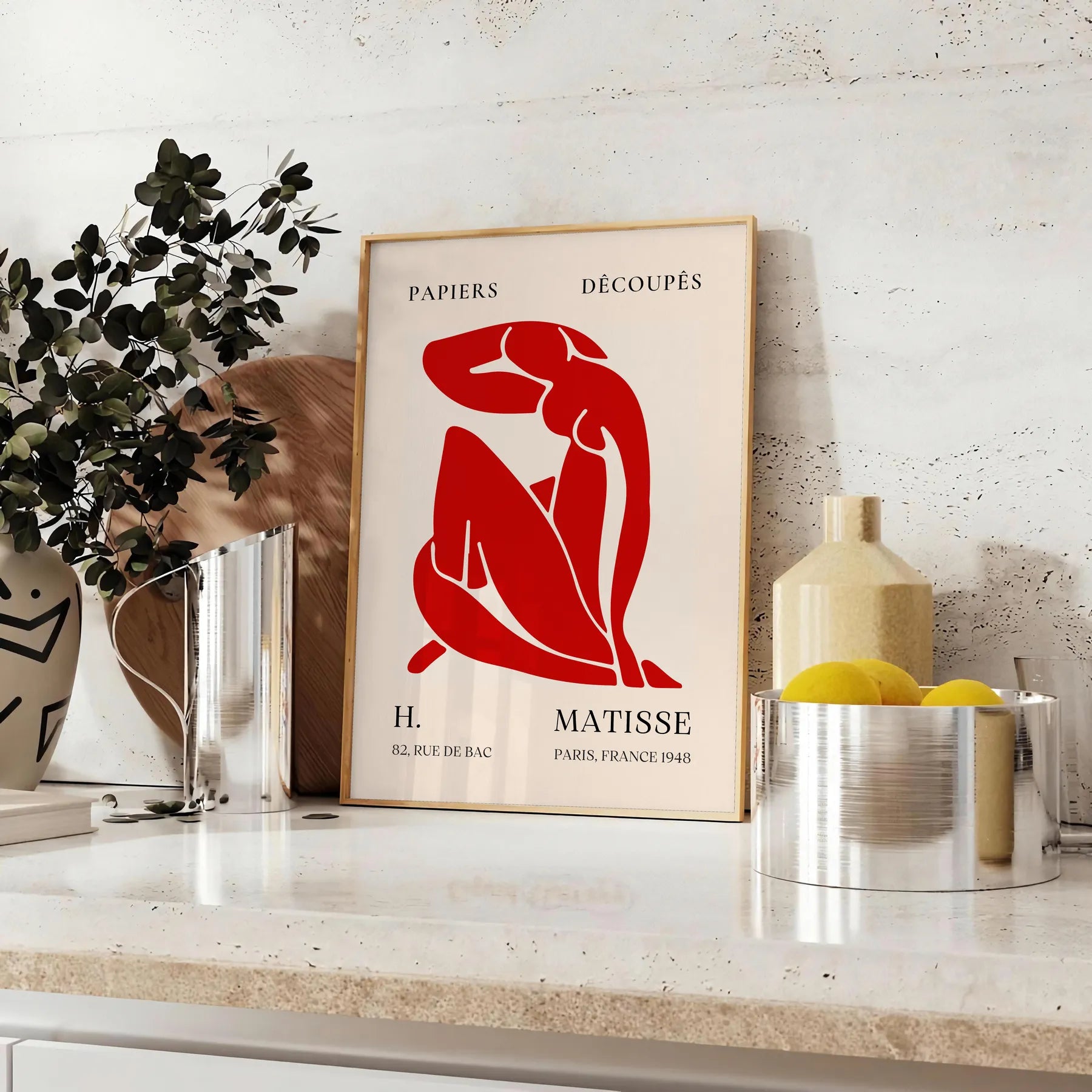 space Matisse graphic poster vibrant prints stunning visual impact wall art thoughtful gift artwork essence modern design unframed styles decor needs