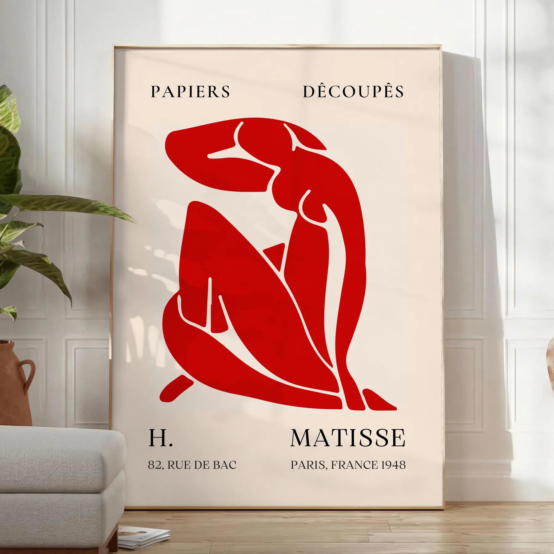 space Matisse graphic poster vibrant prints stunning visual impact wall art thoughtful gift artwork essence modern design unframed styles decor needs